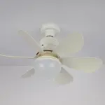 Socket Fan Light E27 with Remote – LED Ceiling Fan Bulb Ghana