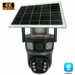 Solar 4G PTZ Security Camera – Wireless Solar-Powered CCTV Camera with SIM Card for Homes & Businesses in Ghana