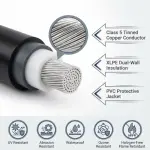 Solar Wire for Solar Panel Installation