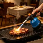 STARCAMP Portable Butane Gas Camping Stove with Piezo Ignition