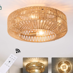 Ceiling Fan with Chandelier Light & Remote