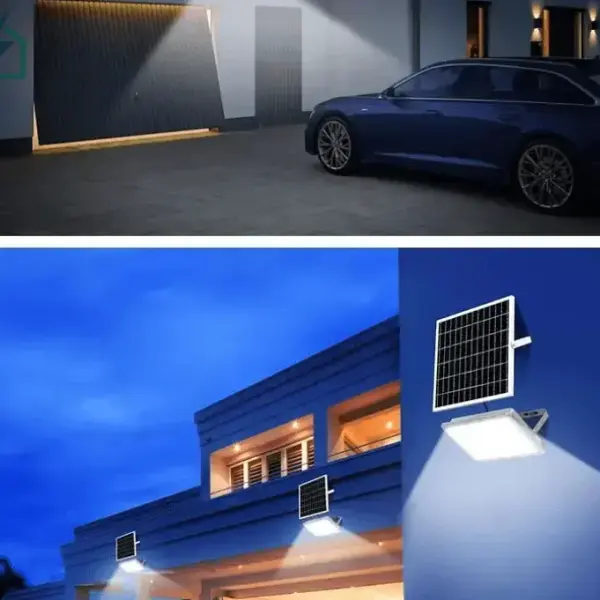 SUIMING 200W Solar LED Street Light with Remote Control – IP65 Waterproof Outdoor Security Light Ghana