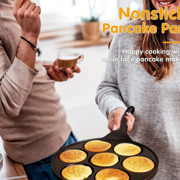 7-Hole Breakfast Pan Ghana – Pancakes, Waffles, Crepes