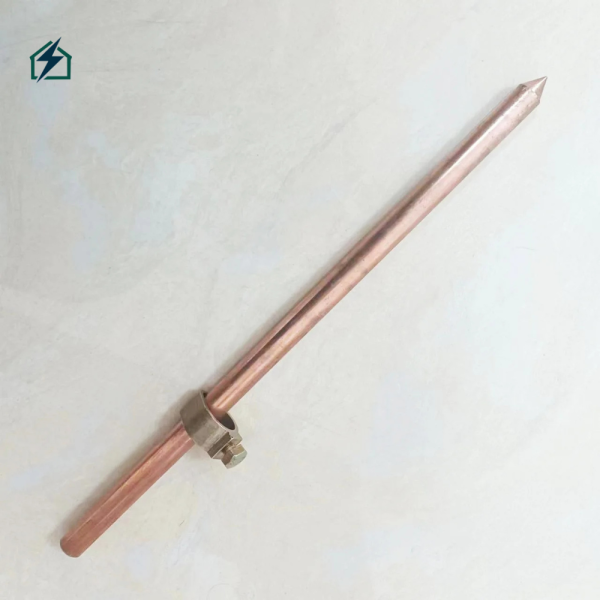 Copper Earth Rod Clamp 3/8, 5/8 & 3/4 – Heavy Duty Earthing Clamp for Grounding Systems in Ghana