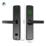 Swipe Card Hotel Door Lock – Carbon Steel Hotel Security Lock Ghana