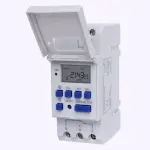 THC15A DIN Rail Digital Timer Switch – 7-Day Weekly Programmable 16A Automatic Time Controller