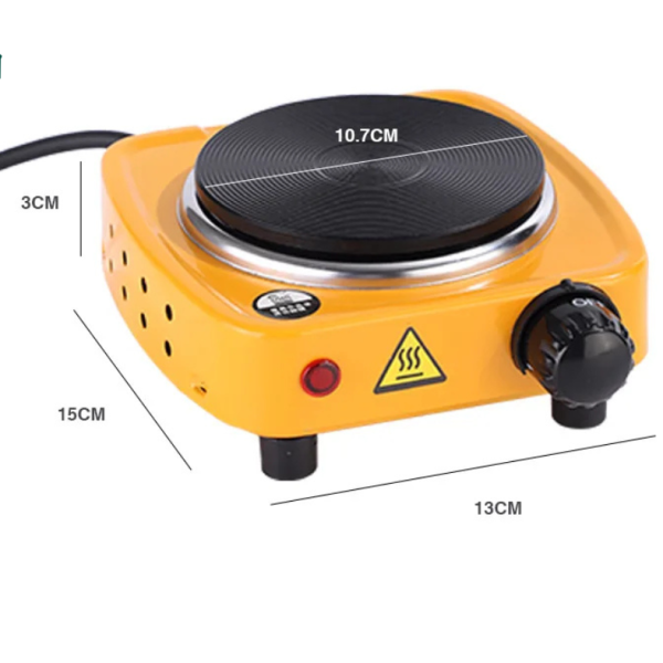 Single Plate Electric Stove with Adjustable Heat Control