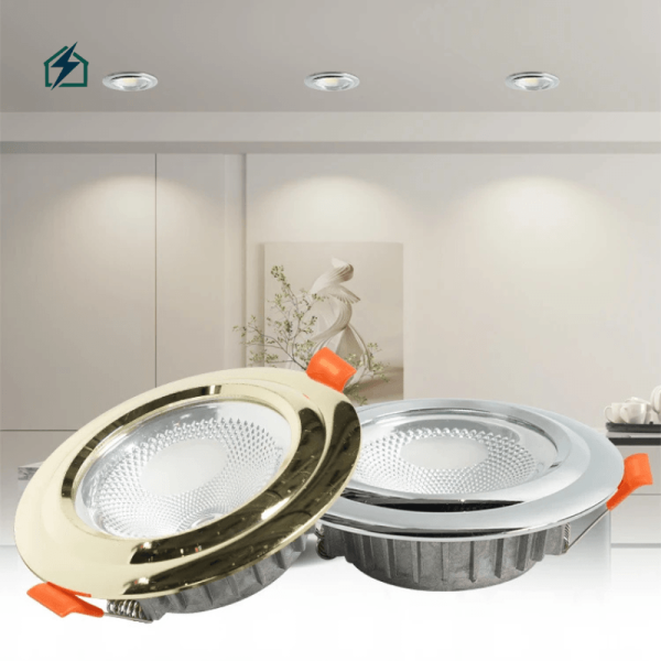 Ultra Slim LED Spotlight 7W – Recessed COB Ceiling Downlight (7W/9W/12W/15W)