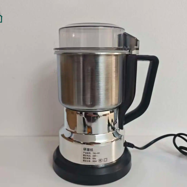 Large Stainless Steel Electric Grain Grinder – 220V UK Plug
