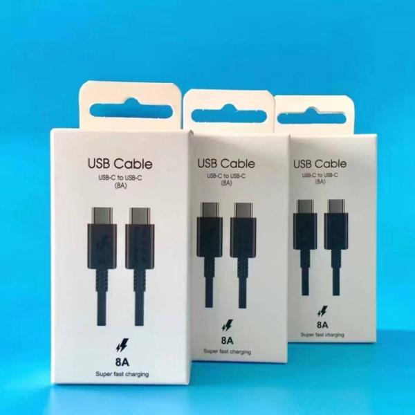 USB-C to USB-C Fast Charging Cable – 60W/100W Type-C Cable Ghana