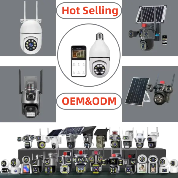 V380 Solar Bullet & Dome Hybrid Security Camera – Dual Lens WiFi PTZ Solar CCTV Camera for Homes & Businesses in Ghana