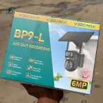 VeboMAX BP9-L 4G Solar Security Camera – 6MP Color Night Vision, PIR Motion Detection, 10X Zoom & IP65 Waterproof