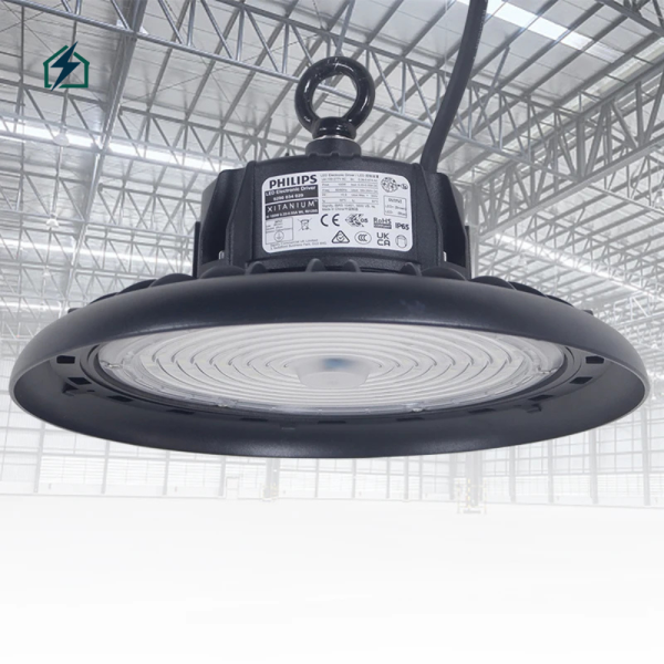 IP65 Waterproof UFO LED High Bay Light – 100W / 150W / 200W 150lm/W for Warehouse & Industrial Use
