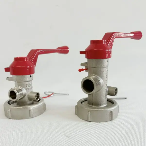 Wheeled Fire Extinguisher Valve – Heavy-Duty Brass Replacement Valve for Industrial Fire Extinguishers