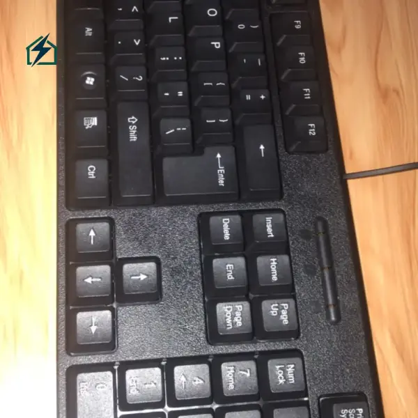 Wired Keyboard 104 Keys Ghana – Full Size USB Keyboard for Laptop & Desktop