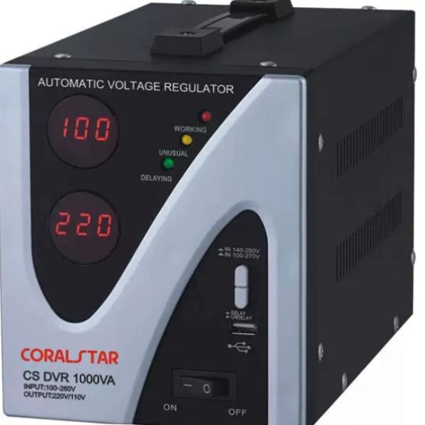1000VA Digital Voltage Stabilizer 230V Ghana  Automatic Voltage Regulator with USB