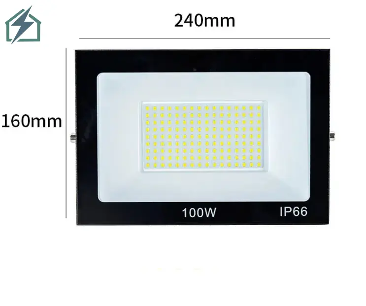 100W LED Flood Light IP66 Waterproof – Outdoor Security Light Ghana (5)