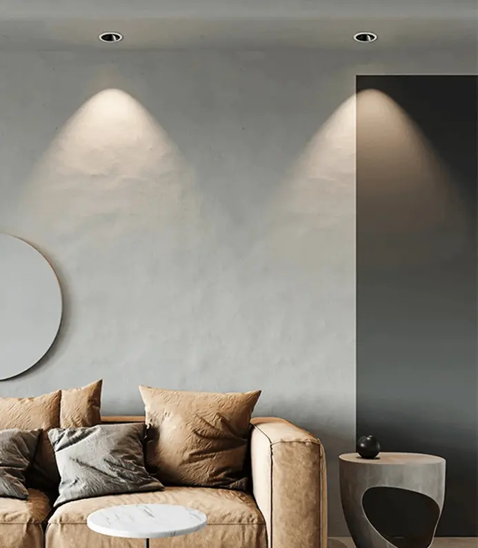 10W LED Recessed Downlight – Adjustable Modern Ceiling Light for Homes & Offices in Ghana (5)
