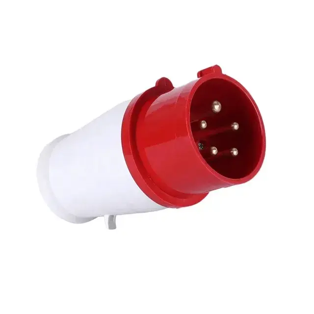 16A 3 Phase Industrial Plug – 5 Pin 400V IP44 for Factories & Workshops in Ghana (2)