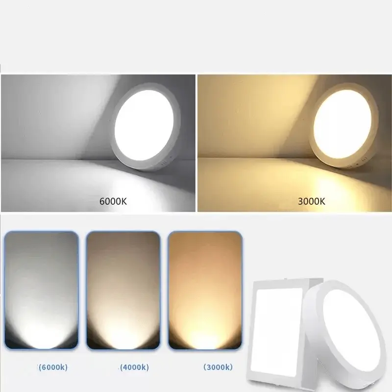 18W Surface Single Color LED Panel Light –  for Homes & Offices in Ghana (2)