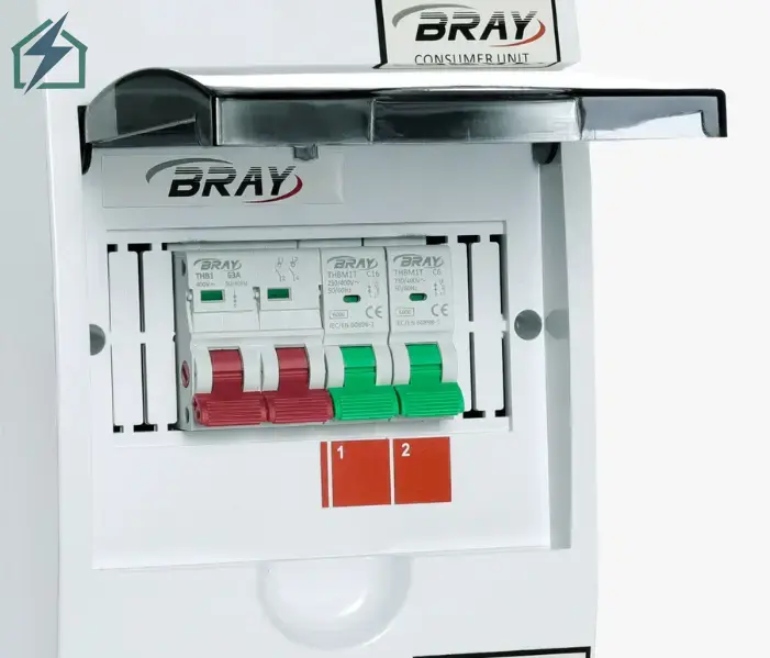 2 Way Outdoor ABS Distribution Box IP40 – Circuit Breaker Power Box Ghana (1)