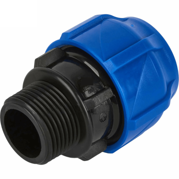 2.5 Inch HDPE Male Thread Adaptor (75mm) – Heavy Duty Compression Pipe Fitting for Water Supply & Irrigation Ghana