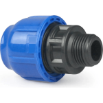 2.5 Inch HDPE Male Thread Adaptor (75mm) – Heavy Duty Compression Pipe Fitting for Water Supply & Irrigation Ghana