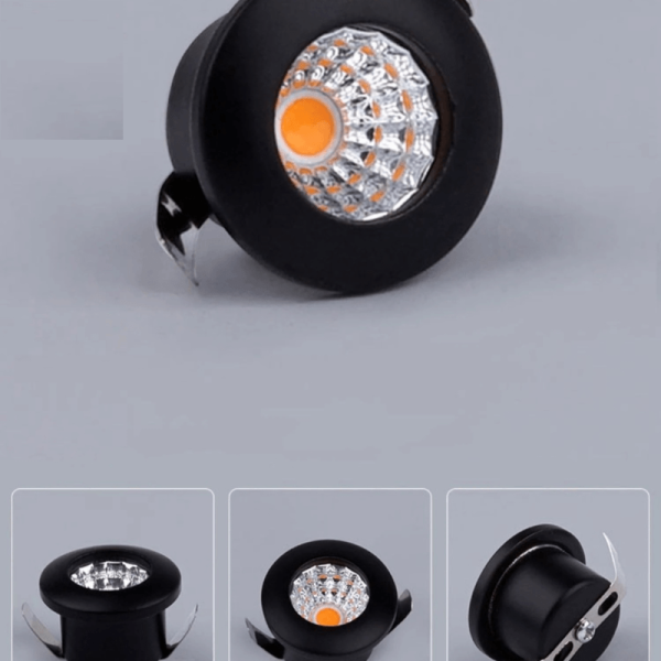 3W LED COB Spotlight – Aluminum Ceiling Spot Light for POP Ceilings & Interior Design in Ghana