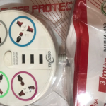 5 Way Extension Socket with USB & Type-C Ghana  Universal Power Strip 16A