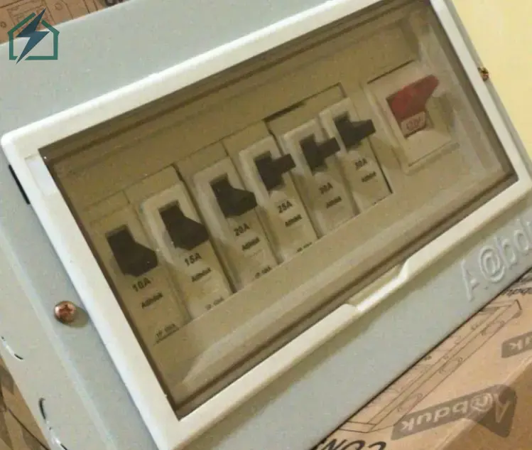 6 Way SPN Distribution Box – Electrical Panel Board Ghana (3)