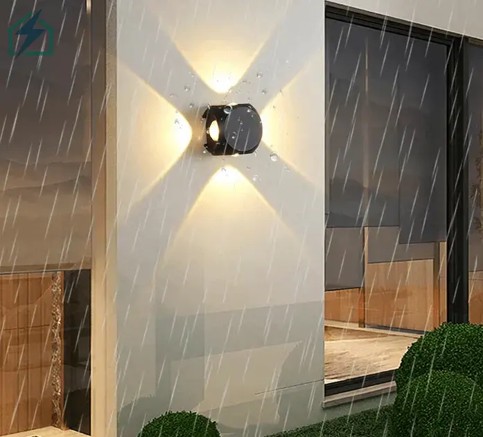 6W Outdoor Wall Light – Waterproof Up & Down LED Wall Lamp for Gates, Compounds & Exterior Walls Ghana (1)