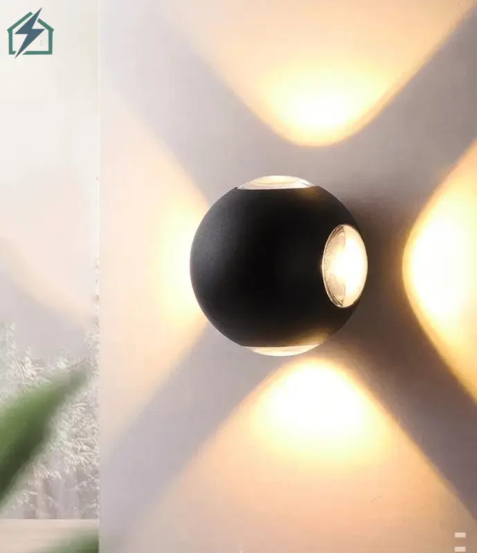6W Outdoor Wall Light – Waterproof Up & Down LED Wall Lamp for Gates, Compounds & Exterior Walls Ghana (2)