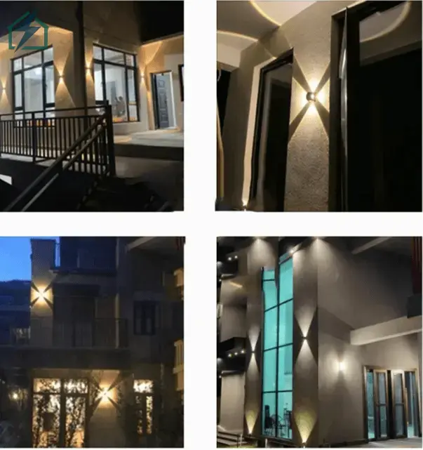 6W Outdoor Wall Light – Waterproof Up & Down LED Wall Lamp for Gates, Compounds & Exterior Walls Ghana (3)