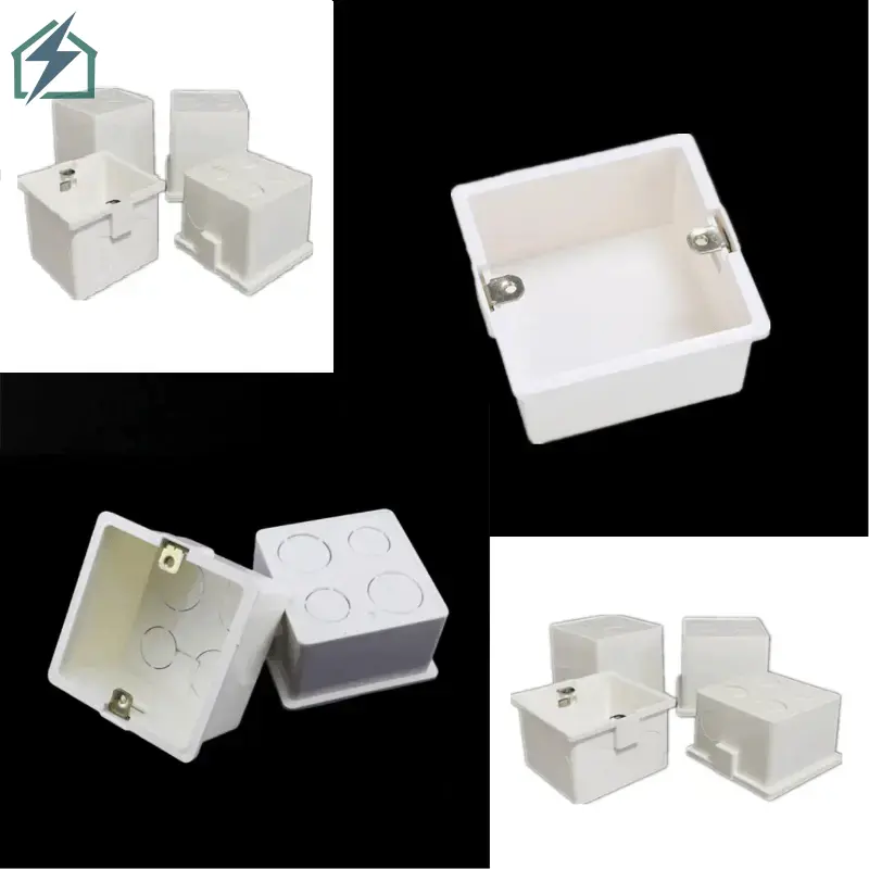 86 Type PVC Switch Box – Standard Wall Mount Electrical Back Box for Switches & Sockets in Ghana (2)