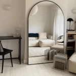 Luxury Arched Full Length Mirror – Modern Standing & Wall Dressing Mirror for Bedrooms, Salons & Boutiques Ghana