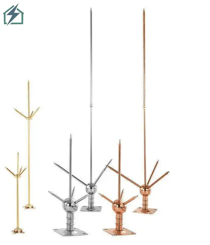 Copper Lightning Rod 200kA – Heavy Duty Lightning Protection Air Terminal Ghana (2)