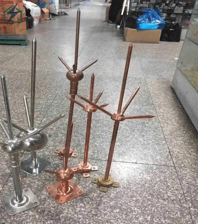 Copper Lightning Rod 200kA – Heavy Duty Lightning Protection Air Terminal Ghana (3)