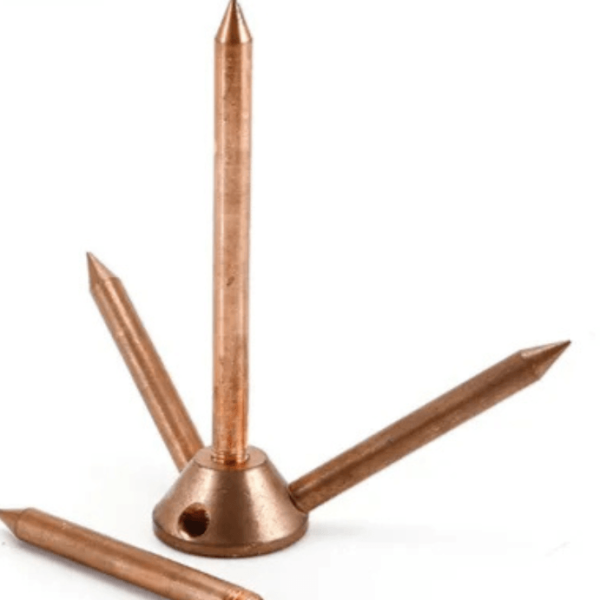 Copper Lightning Rod 200kA – Heavy Duty Lightning Protection Air Terminal Ghana