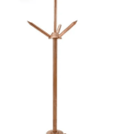 Copper Lightning Rod 200kA – Heavy Duty Lightning Protection Air Terminal Ghana