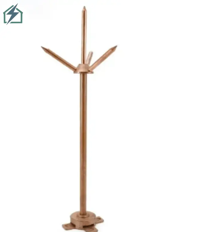 Copper Lightning Rod 200kA – Heavy Duty Lightning Protection Air Terminal Ghana (5)
