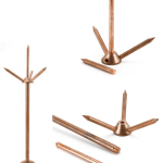 Copper Lightning Rod 200kA – Heavy Duty Lightning Protection Air Terminal Ghana