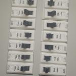 6 Way 18 Pole SPN Distribution Board with 100A DP Main Isolator & Factory Installed MCBs