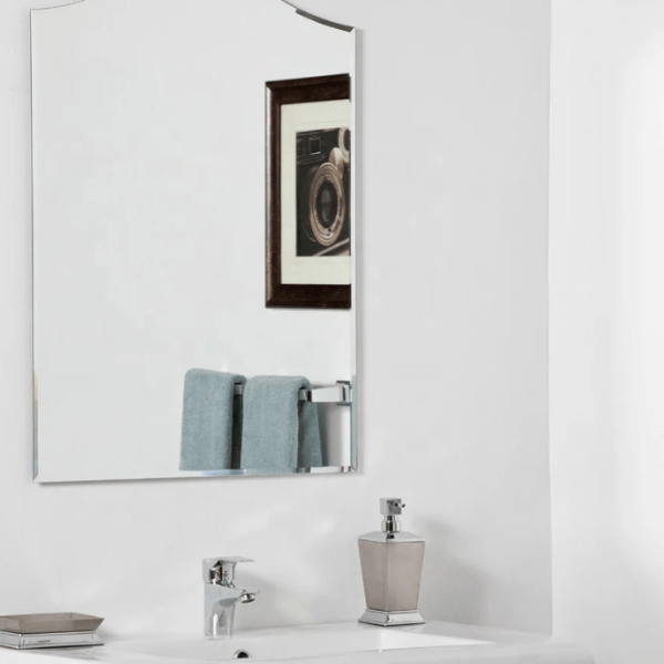 Frameless Decorative Wall Mirror – Modern Float-Shaped Wall Mirror for Bathrooms, Living Rooms & Home Décor Ghana