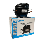 DONPER 1/8HP Fridge Compressor – Refrigerator & Freezer Compressor for R134a/R600a in Ghana