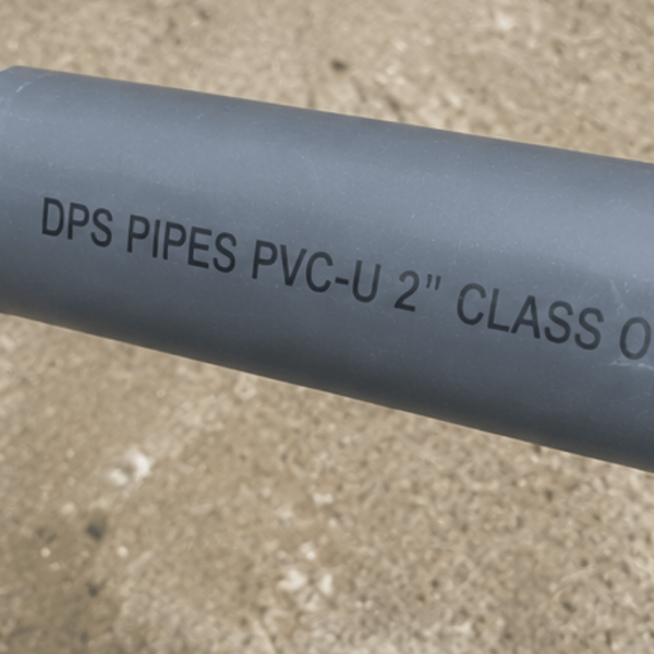 DPS PVC-U 2" Class O Pipe – Heavy Duty Water Supply Pipe for Plumbing Ghana