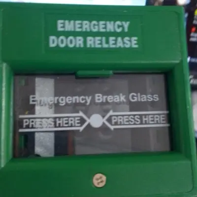 Emergency Door Release Break Glass Call Point – Green (7)