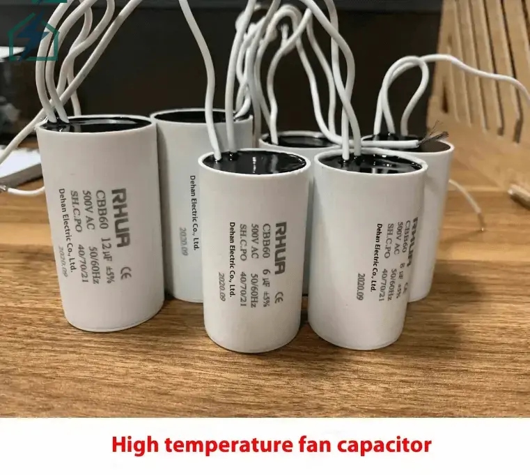 Fan Motor Running Capacitor 500V CBB60 – 15UF, 16UF, 20UF, 35UF & 40UF for Fans, Pumps & Air Conditioners (1)