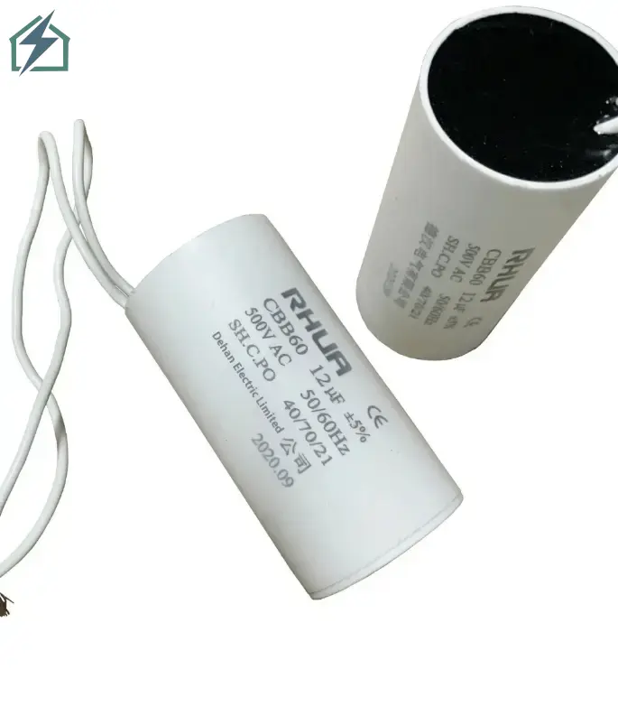 Fan Motor Running Capacitor 500V CBB60 – 15UF, 16UF, 20UF, 35UF & 40UF for Fans, Pumps & Air Conditioners (5)