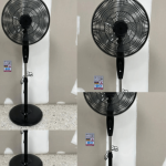 FOCUS 18 Inch Standing Fan – 3-Speed Oscillating Pedestal Fan for Home & Office Use in Ghana
