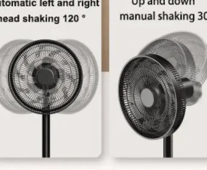 FOCUS Standing Cooling Fan – Adjustable 3-Speed Pedestal Fan for Homes & Offices in Ghana (10)